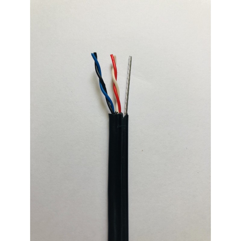 Cáp điện thoại ngoài trời kèm sợi cường lực - 2 đôi Cáp điện thoại ngoài trời kèm sợi cường lực - 2 đôi